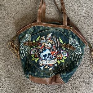 Marc ecko shoulder tote bag